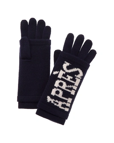 Hannah Rose Apres 3-in-1 Cashmere Gloves In Blue
