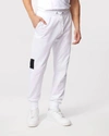 PSYCHO BUNNY MEN'S WILKES SWEATPANTS IN WHITE