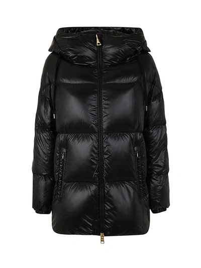 Herno Oversize Ultralight Nylon Parka In Black