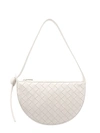 Bottega Veneta Mini Knot Shoulder Bag In White