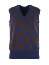 FRED PERRY FRED PERRY FP CHEQUERBOARD TANK CLOTHING