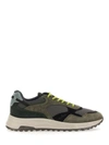 Hogan Hyperlight Panelled Suede Trainers In Multicolour