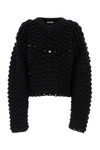 Namacheko Maglione In Misto Lana Nera Uomo In Black