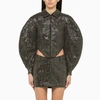 Rotate Birger Christensen Black Sequin Jacket In Black