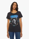 Unfortunate Portrait Virgo Zodiac T-shirt In Black