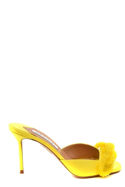 Aquazzura Sandali In Yellow