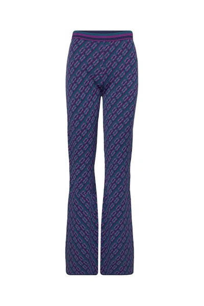 Diane Von Furstenberg Trousers In Multicolor