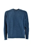 Isabel Benenato Petroleum Knit Sweater In Petroleum