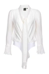 Pinko Particella Bodysuit In White