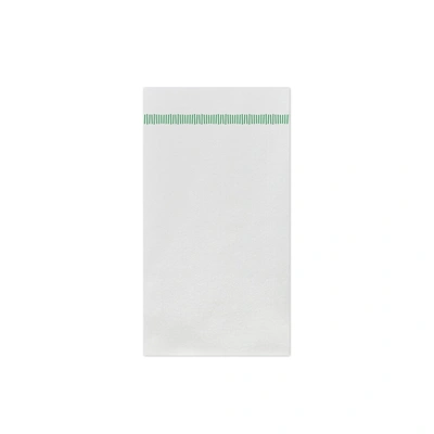 Vietri Papersoft Napkins Fringe Green Guest Towels (pack Of 50)