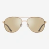 REVO MAXIE GOLD & CHAMPAGNE AVIATOR SUNGLASSES RE108004CH