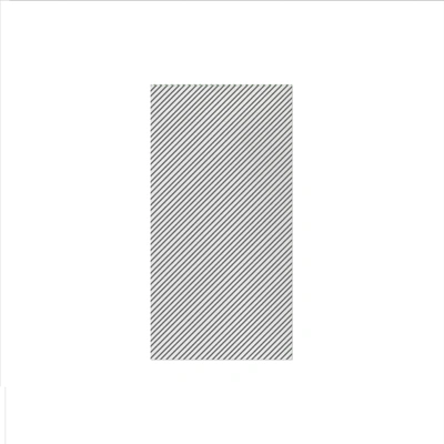 Vietri Papersoft Napkins Seersucker Stripe Gray Guest Towels (pack Of 20)