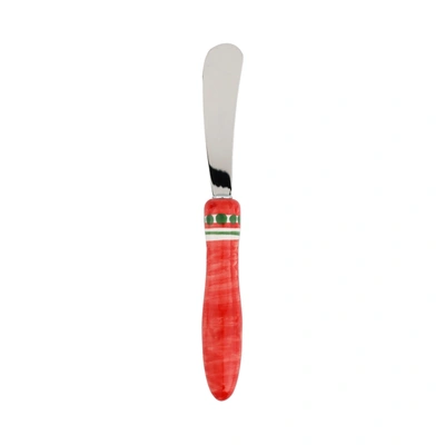 Vietri Positano Red And Green Spreader