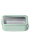 Caraway 6.6 Cup Rectangular Glass Food Container In Mist