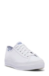 Keds Triple Kick Platform Sneaker In White Canvas