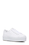 Keds Triple Up Sneaker In White Canvas