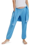 Nom Maternity Wren Soft Lounge Sweatpants In Bluebell