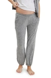 Nom Maternity Wren Soft Lounge Sweatpants In Grey