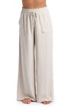 La Blanca Delphine Coast Beach Pants In Taupe