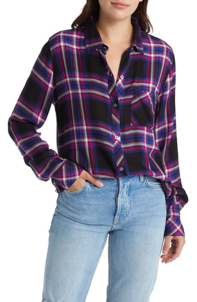 Rails Hunter Shirt In Purple