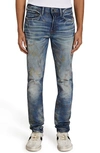Prps Freeboard Straight Leg Jeans In Painter Wash