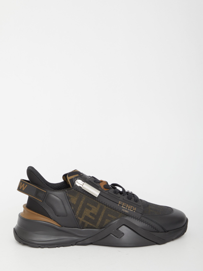 Fendi Flow Sneakers In Black