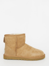 Ugg Classic Mini Suede Boots In Brown