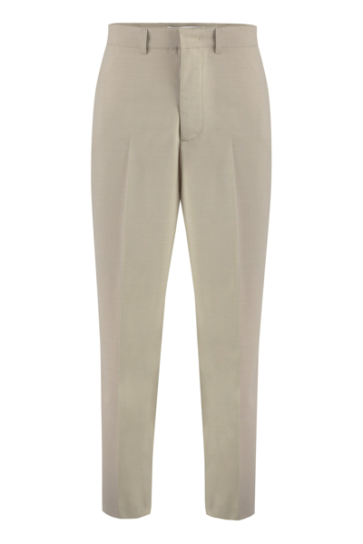 Department Five E-motion Wool Blend Trousers In Beige