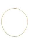 Marco Bicego 18k White & Yellow Gold Masai Diamond Collar Necklace, 16.5 In Yellow Gold