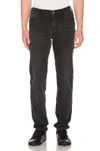 Acne Studios Black Skinny Fit Jeans In Used Black