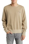 Rag & Bone 425 Damon Sweatshirt In Beige