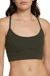 Varley Always Irena Bra In Dark Green