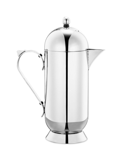 Nick Munro Pot Cafetiere In Silver