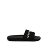 Givenchy Men Black Logo Slides, 11 Luxury Slippers & Slides For Men Darveys In Black