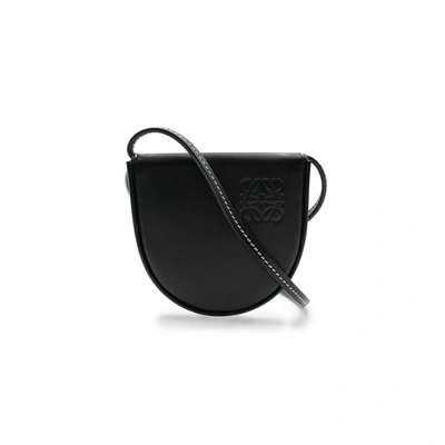 Loewe Mini Heel Pouch In Black