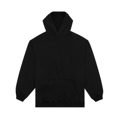 Balenciaga Classic Back Logo Hoodie In Black