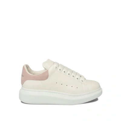 Alexander Mcqueen Larry Oversized Sneaker In White Patchouli