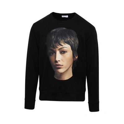 Ih Nom Uh Nit Tokyo Face Sweatshirt In Black