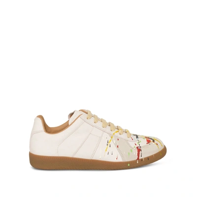 MAISON MARGIELA WOMEN'S REPLICA PAINT SPLATTER SNEAKERS