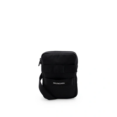 Balenciaga Army Crossbody Pouch In Black