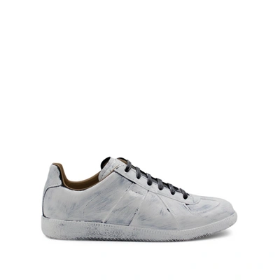 Maison Margiela Replica Handpainted Sneakers In White