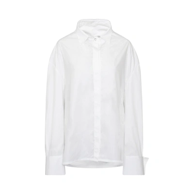 Givenchy Oversized Shirt With Drapped Collar
