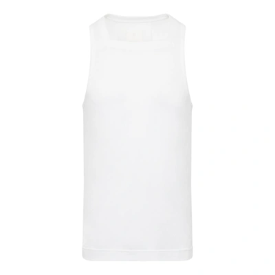 Givenchy Square Neck Edge Tank Top In White