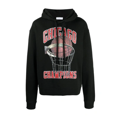 Ih Nom Uh Nit Chicago Basket Champions Hoodie In Black