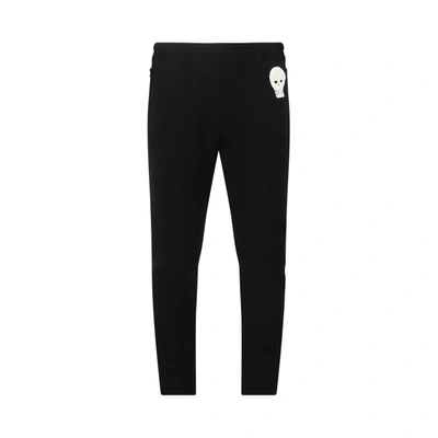 Alexander Mcqueen Skull Slim Jogger Pants In Black