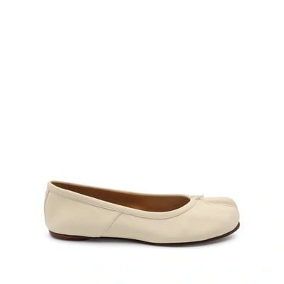 Maison Margiela Tabi Ballerina Shoes In T1003 White