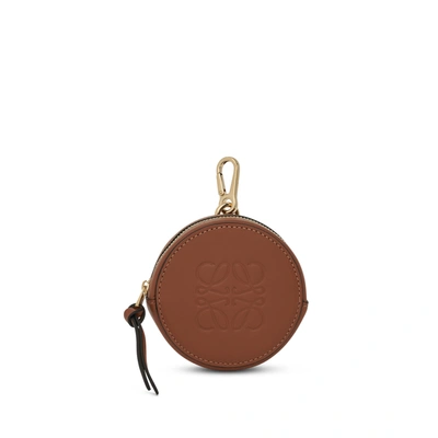 Loewe Mini Cookie Pouch In Brown