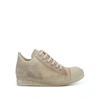 RICK OWENS LOW LEATHER SNEAKERS