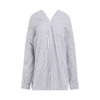 BALENCIAGA KNOTTED VAREUSE SHIRT