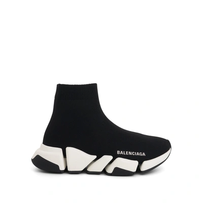 BALENCIAGA WOMEN'S SPEED 2.0 KNIT SNEAKERS
